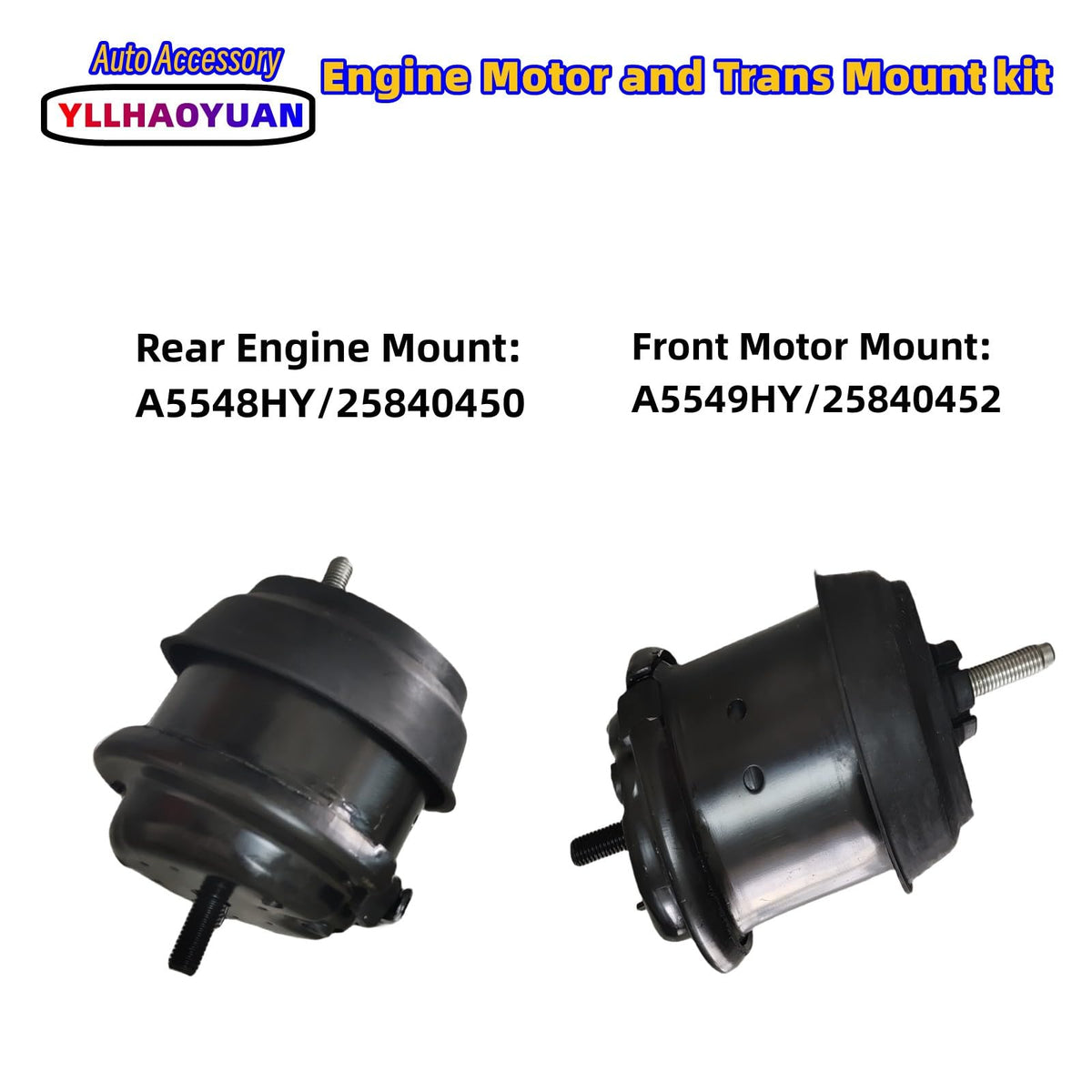 Yllhaoyuan mounts installed in engine bay demonstrating reduced vibration