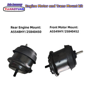 Yllhaoyuan mounts installed in engine bay demonstrating reduced vibration
