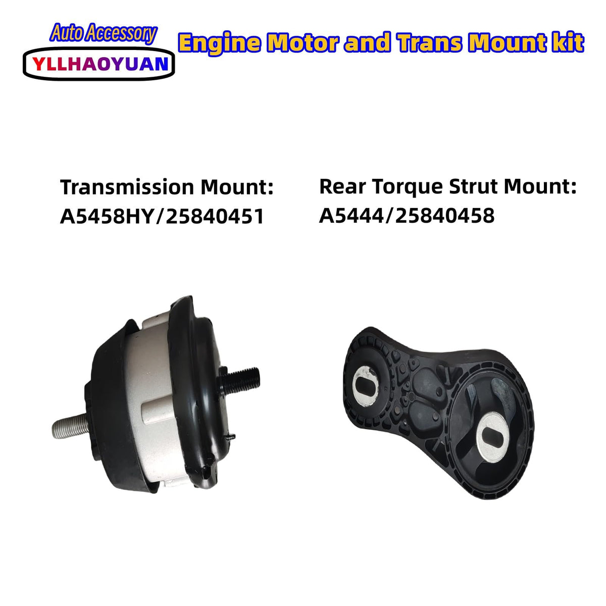 Yllhaoyuan mount set beside ruler showing correct size and fitment