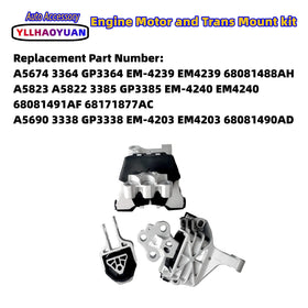 Yllhaoyuan right motor mount detail highlighting reinforced rubber and metal for stability