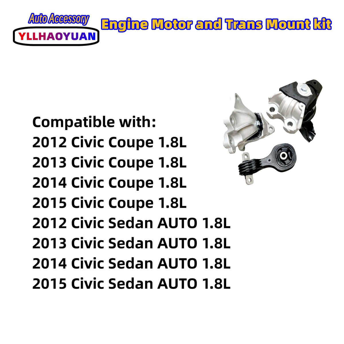 Yllhaoyuan transmission mount close-up of rubber/hydraulic material improving damping