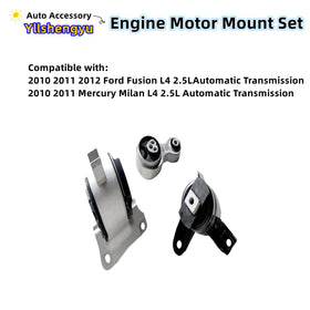 Yllshengyu front motor mount close-up showing rubber bushing and durable construction
