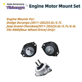 Yllshengyu front right motor mount installed angle demonstrating secure engine support