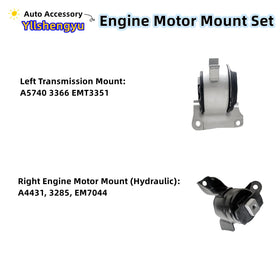 Yllshengyu left transmission mount angled view showing bolt holes and stable support