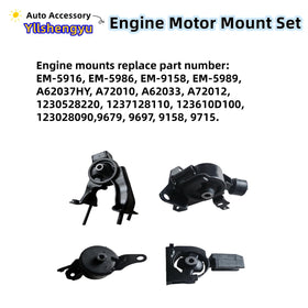 Yllshengyu mount set arranged on table showing all four pieces benefit: complete replacement kit