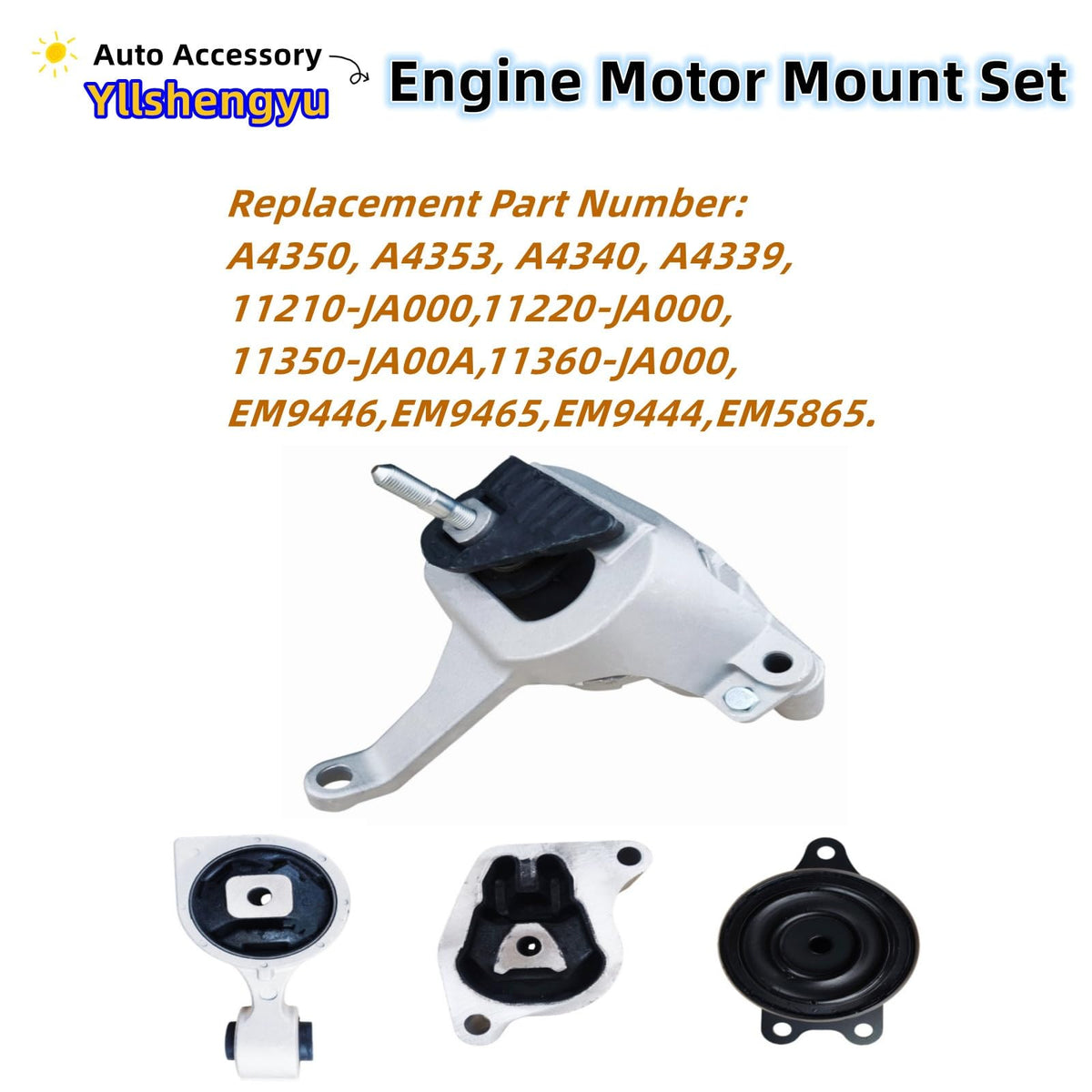 Yllshengyu torque strut front mount detail showing reinforced bracket for better torque control