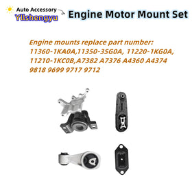 Yllshengyu transmission mount side view illustrating sturdy bracket and alignment benefit