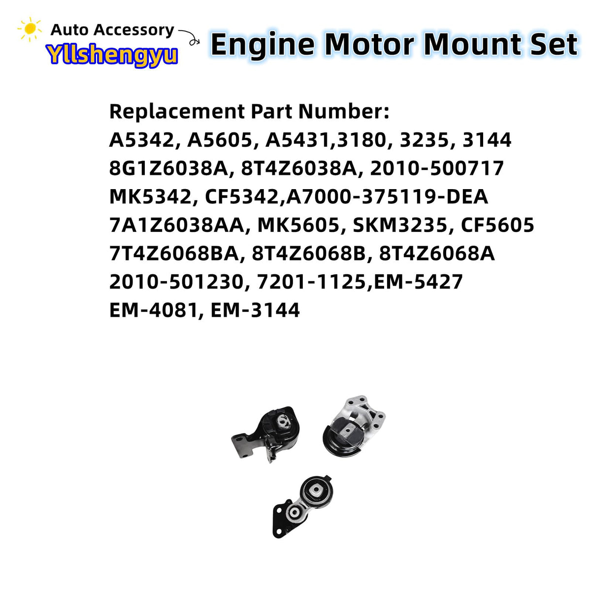 Yllshengyu transmission mount side profile demonstrating secure drivetrain alignment benefit