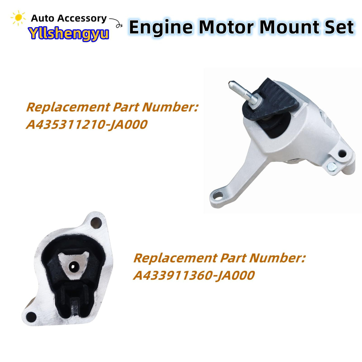 Yllshengyu transmission mount next to ruler for scale illustrating compact robust design
