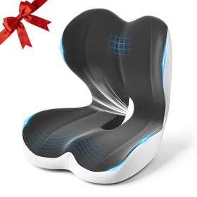 YLSCOO front view of cushion showing ergonomic shape and improved comfort