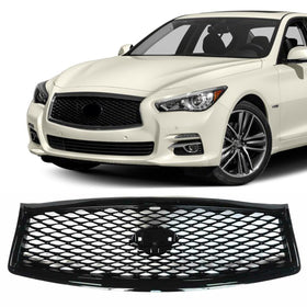 YLT AUTO front grille front view showing clean fit and refreshed look