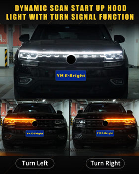 YM E-Bright close-up of silicone LEDs showing even light output and durable finish