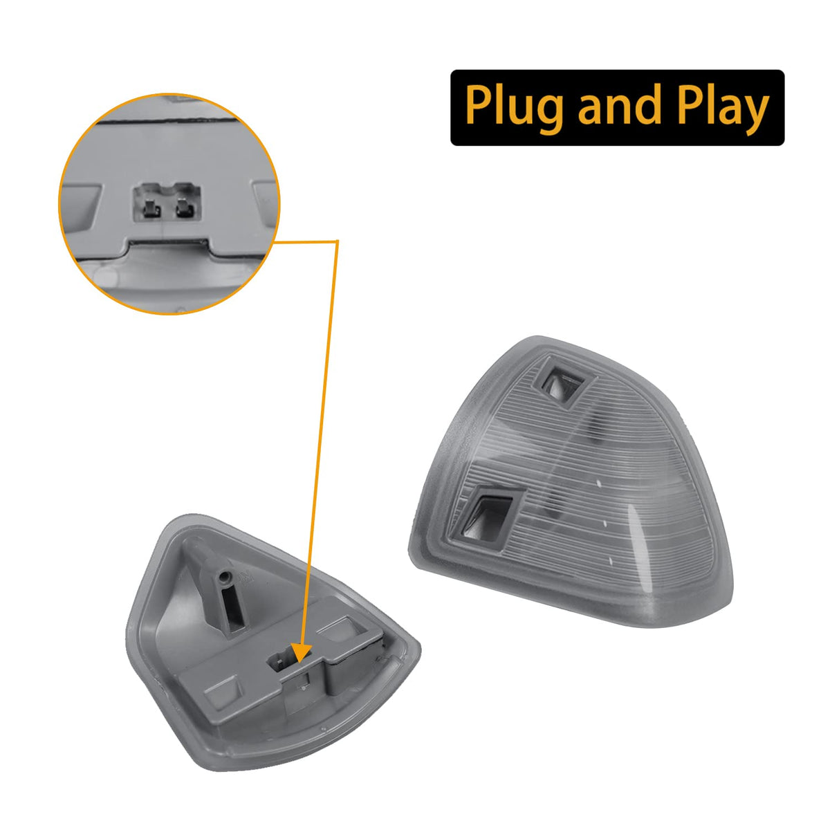 YMHHefy installed on driver side mirror improving signal visibility