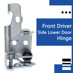 YMHHefy hinge installed on door with scale to show correct OEM fitment benefit