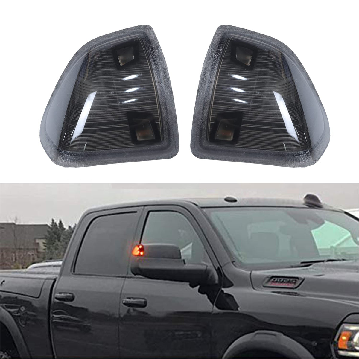YMHHefy installed on driver side mirror demonstrating improved visibility and streamlined styling