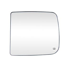 YMHHefy passenger mirror front view showing full reflective surface and clear sightline