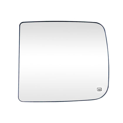 YMHHefy passenger mirror front view showing full reflective surface and clear sightline