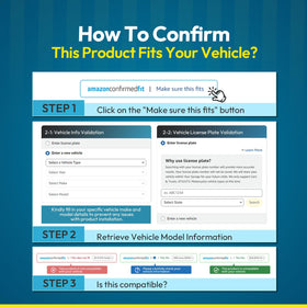 Ynovvo compatibility label showing fitment for VW and Audi models