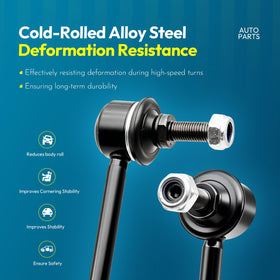 Ynovvo two-piece sway bar link set shown together for balanced handling