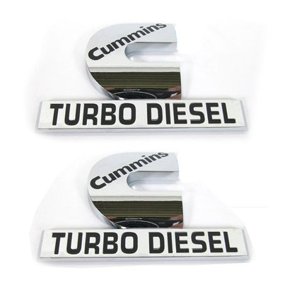 Yoaoo chrome front badge showing glossy finish and clean styling for authentic look