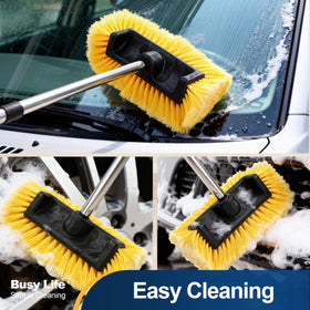 Yocada packaged kit with four poles and brush head for quick assembly convenience