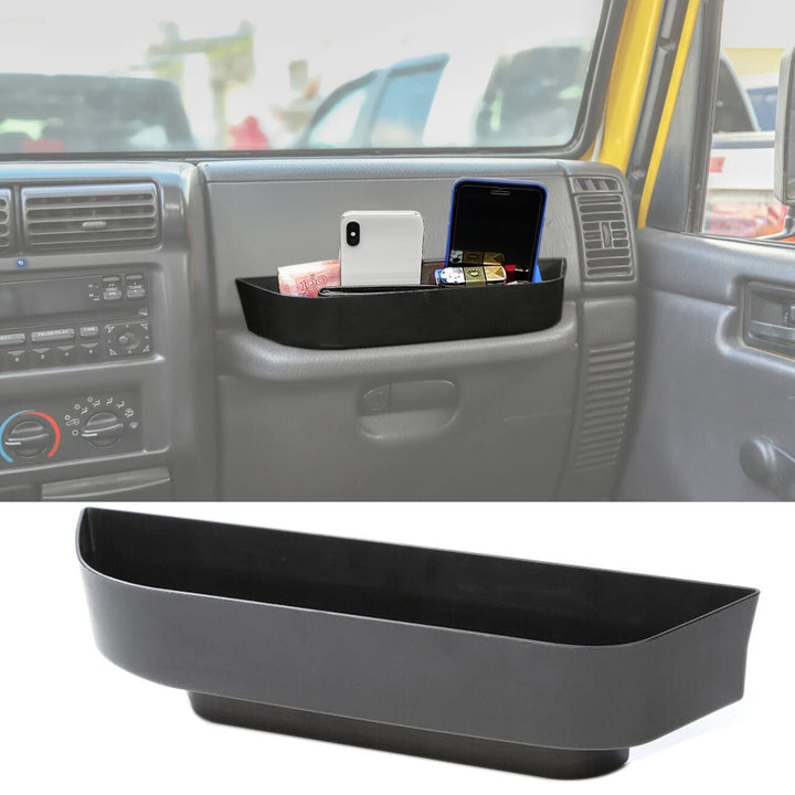 YOCTM front view installed showing neat passenger storage and quick access