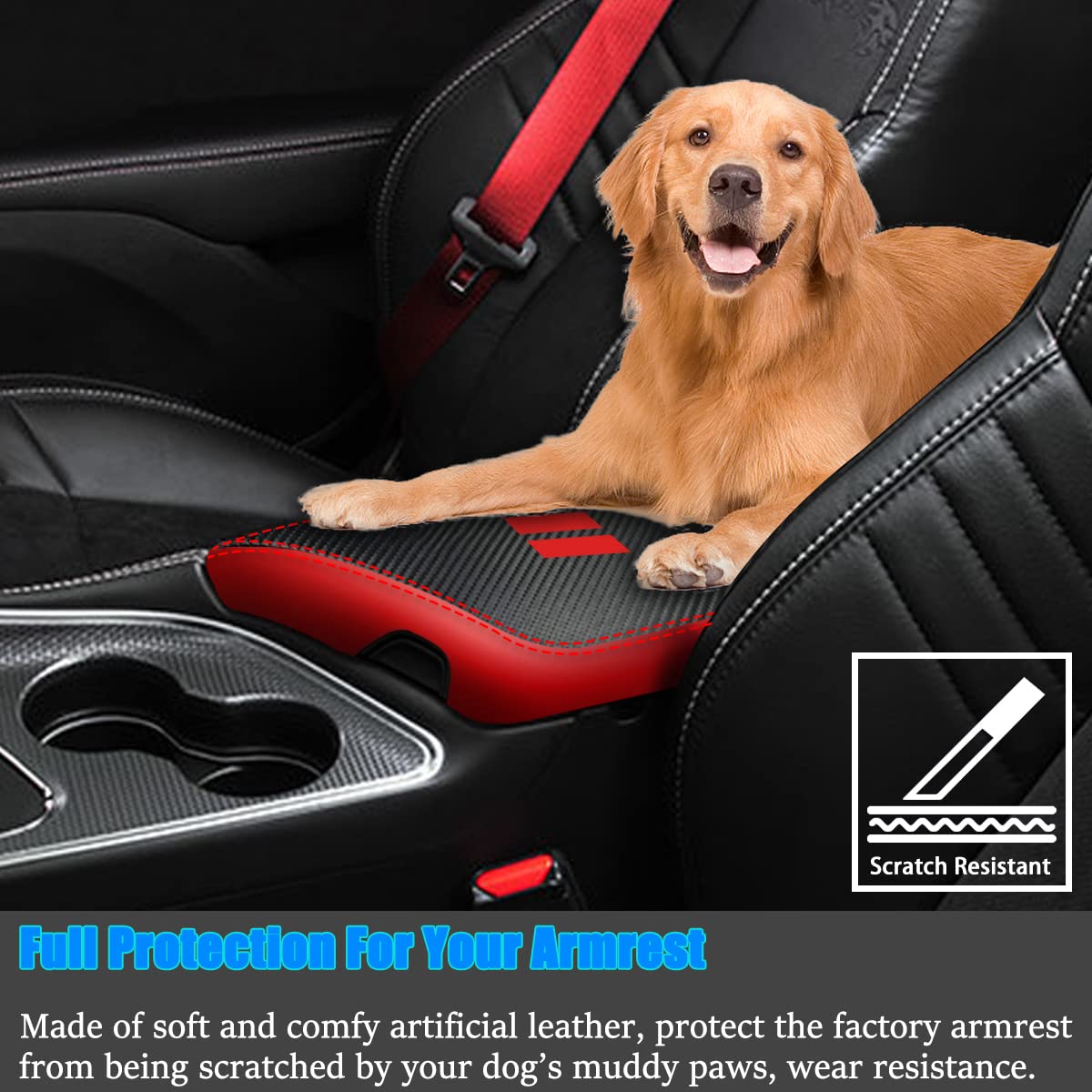 YOFAMO red stitching detail showcasing reinforced seams and sporty accent