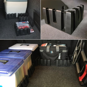 YOFIT installed on wool trunk carpet illustrating firm attachment