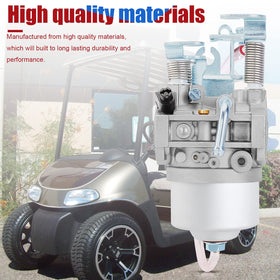 YOFMOO carburetor installed on golf cart engine showing direct-fit convenience benefit