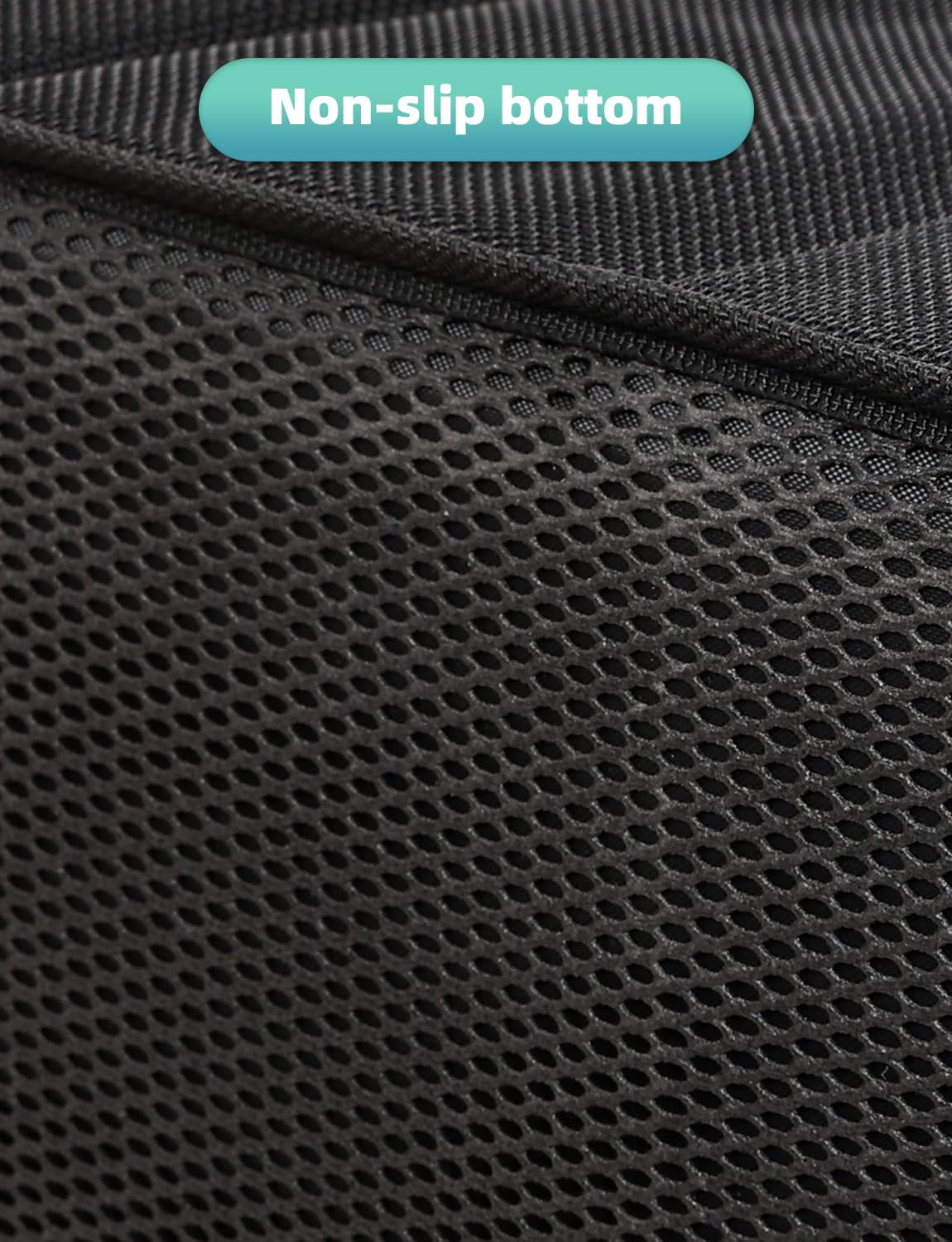 YOHOOLYO size comparison with laptop showing roomy interior capacity