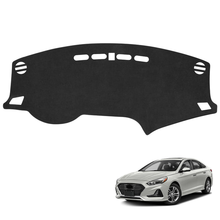 YOJOJOCO front view of packaged dash cover showing fit and protection