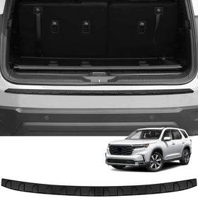 YOJOJOCO front view of bumper protector showing fit and sleek matte black finish