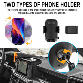YOJOJOCO silicone pad detail preventing sliding and reducing in-cabin noise