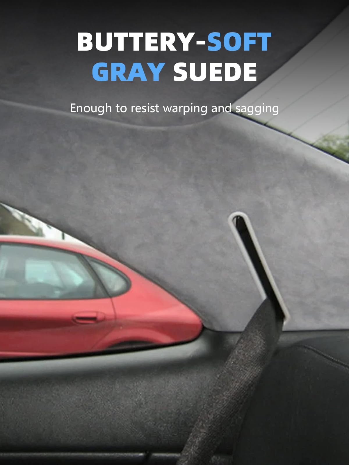 YOKKIP foam-backed underside detail highlighting sound reduction benefit