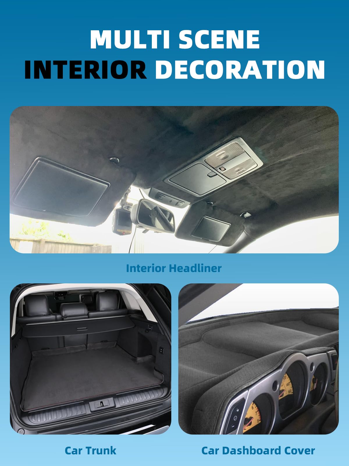YOKKIP headliner in RV interior improving aesthetics and noise comfort