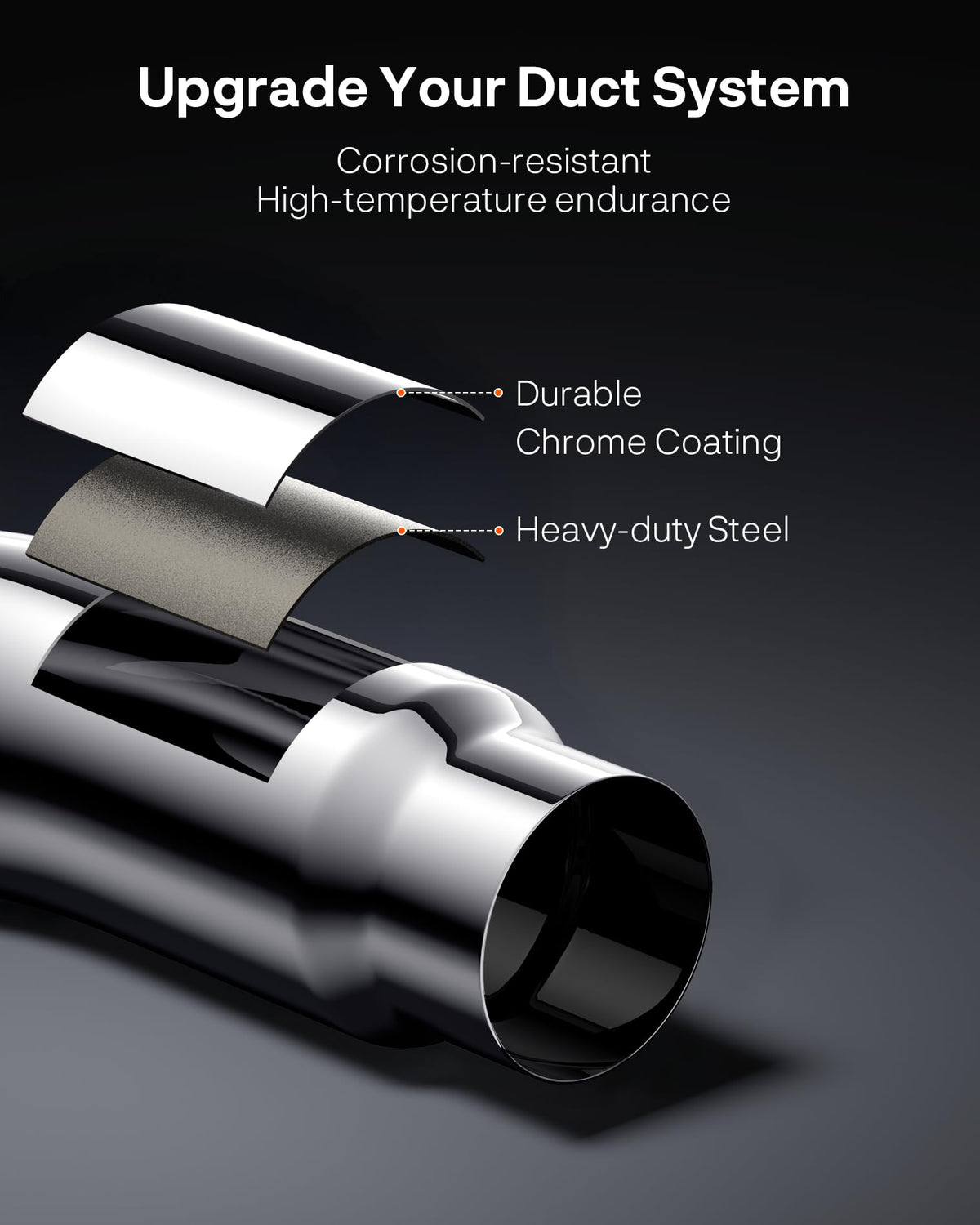 YOLANDO installed on pickup truck tailpipe demonstrating fitment