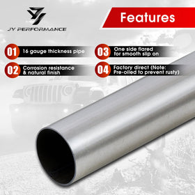 YOLANDO close-up of a 90° mandrel bend showing smooth curve and strength benefit