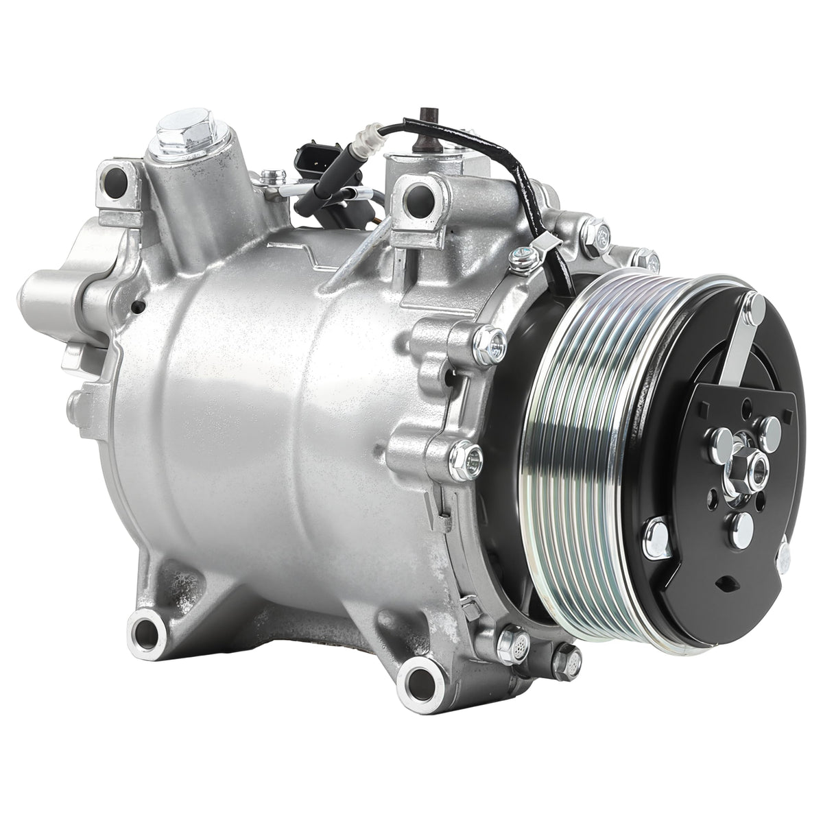 yomall AC compressor front view showing robust housing and fitment benefit