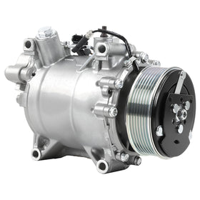 yomall AC compressor front view showing robust housing and fitment benefit