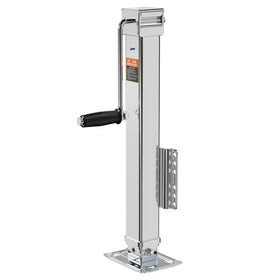 YOMILINK front-mounted jack showing bolt-on fit and stable lift benefit