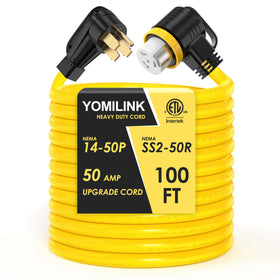 YOMILINK front plug connection showing secure locking and reliable power