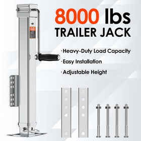 YOMILINK jack next to measuring tape showing wide height adjustment