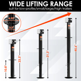 YOMILINK ergonomic anti‑slip handle detail for easier manual cranking