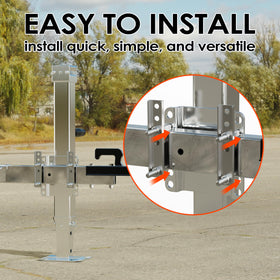 YOMILINK oversized base plate detail providing improved ground stability