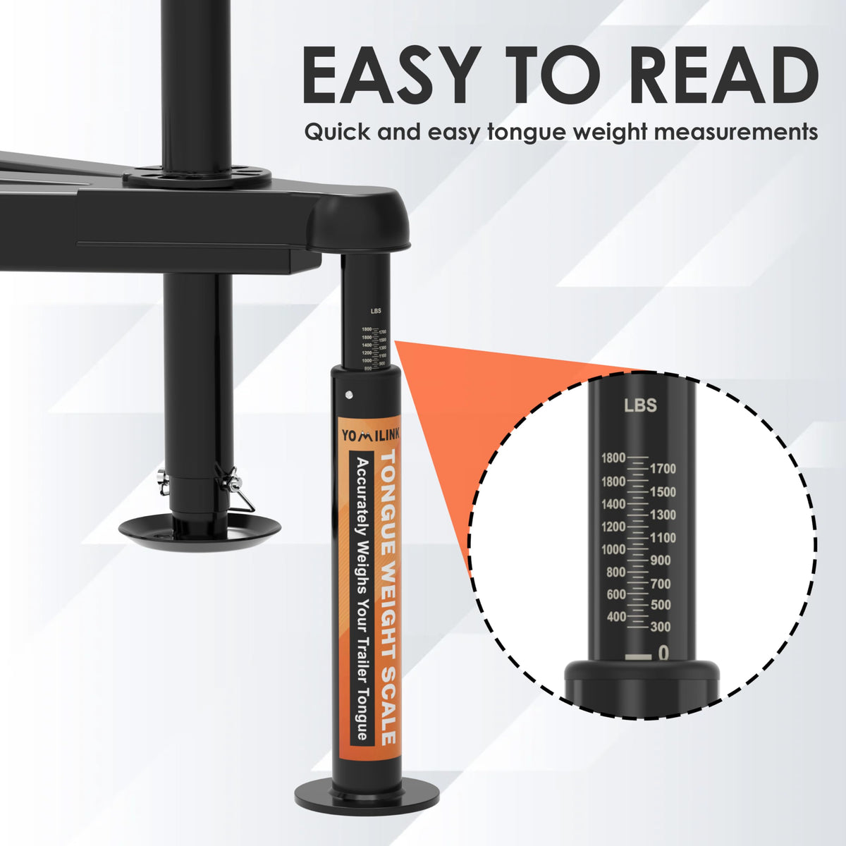 YOMILINK scale stored in truck bed highlighting portability and on‑the‑road readiness