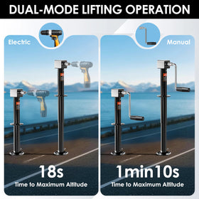 YOMILINK wide base and 9‑hole mounting plate for stable, easy installation