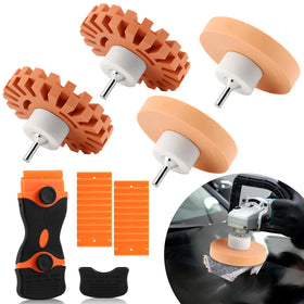 Yonderfume 3.5 inch and 4 inch wheels side-by-side for easy size choice