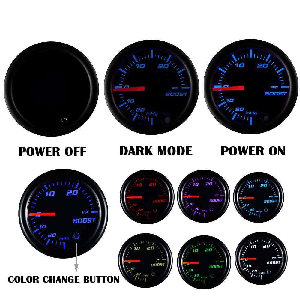 YONEDA installed on dash pillar demonstrating easy glance monitoring