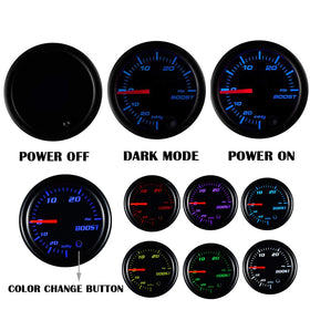 YONEDA installed on dash pillar demonstrating easy glance monitoring