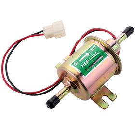YONEDA pump inlet and outlet 8mm close-up with visible check valve ports for no-backflow benefit